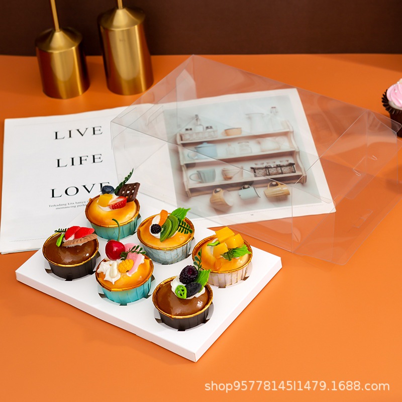

Box Cupcake Transparan Kotak Kue Box Mika Transparan Kotak Mika Jajanan Box Mika Lubang