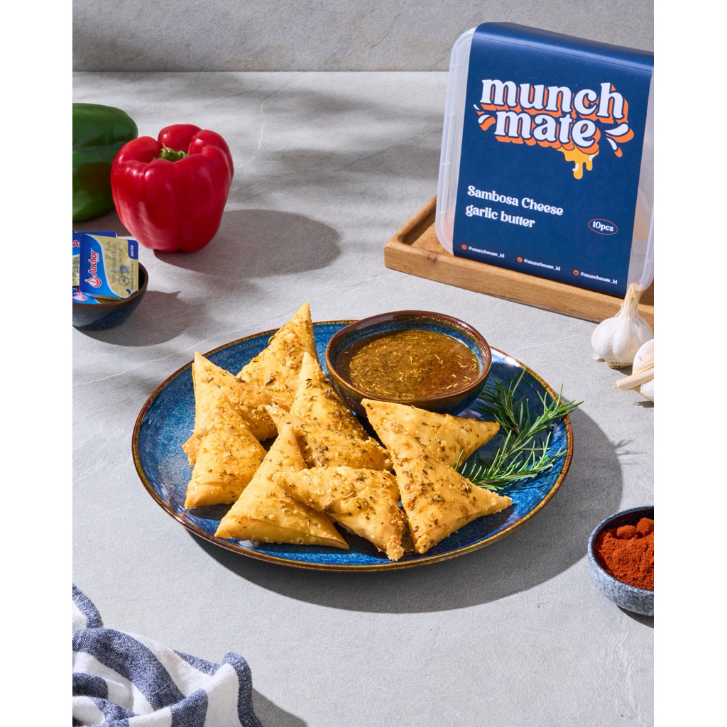 

Sambosa Cheese Garlic Butter