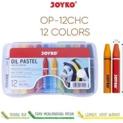 

Crayon krayon minyak oil pastel OP-12CHC