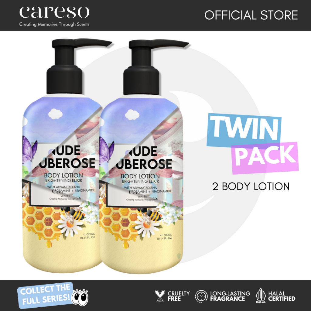Careso Twin Pack Body Lotion - Mix & Match Your Favorite Varian