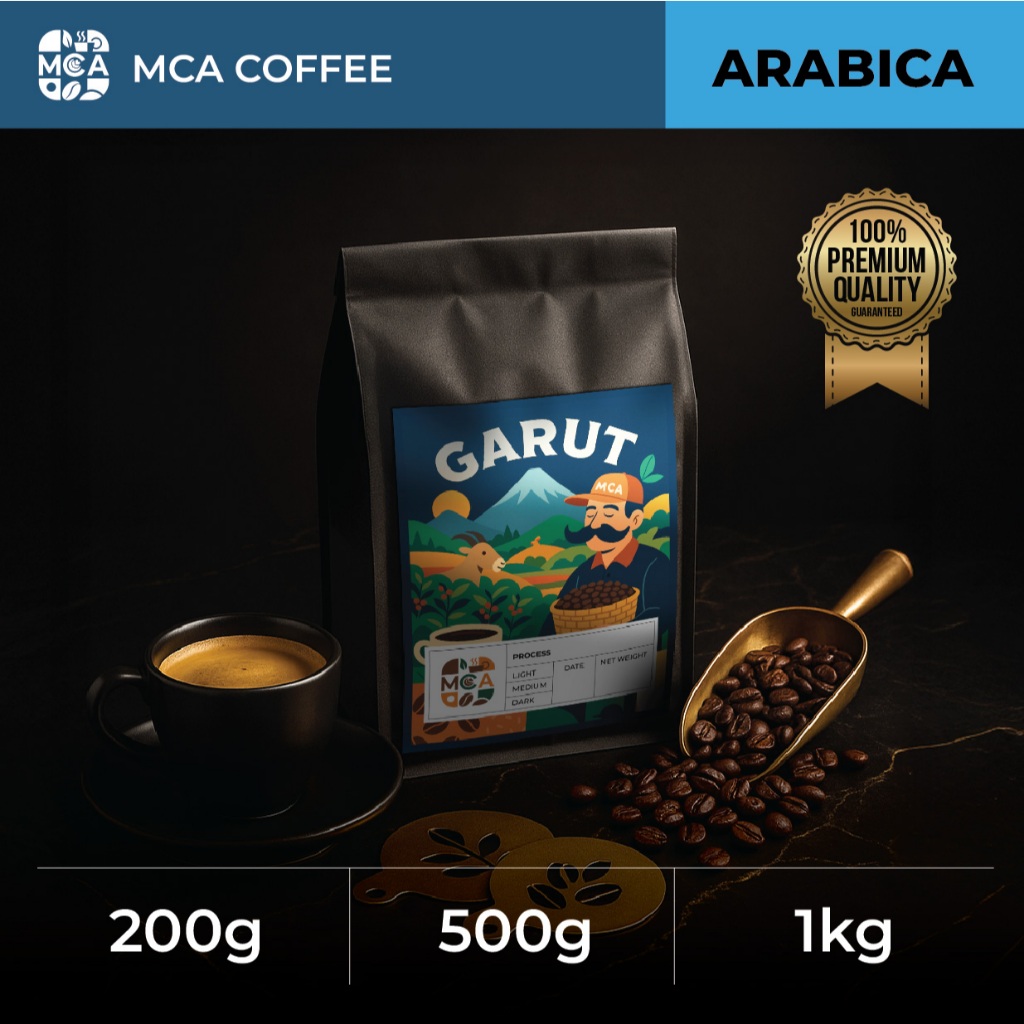 

MCA COFFEE Kopi Garut Arabica Specialty 200g/500g/1kg Premium Quality