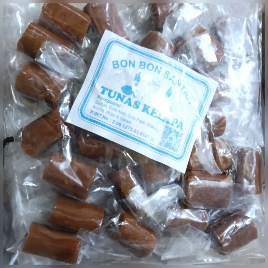 

permen santan ,bonbon santan kelapa isi 20 pcs /bks