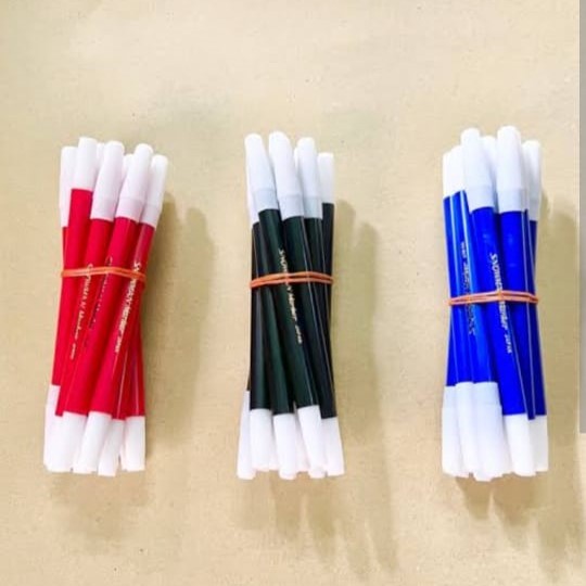 

Spidol Merah, Biru, Hitam 1 Lusin isi 12