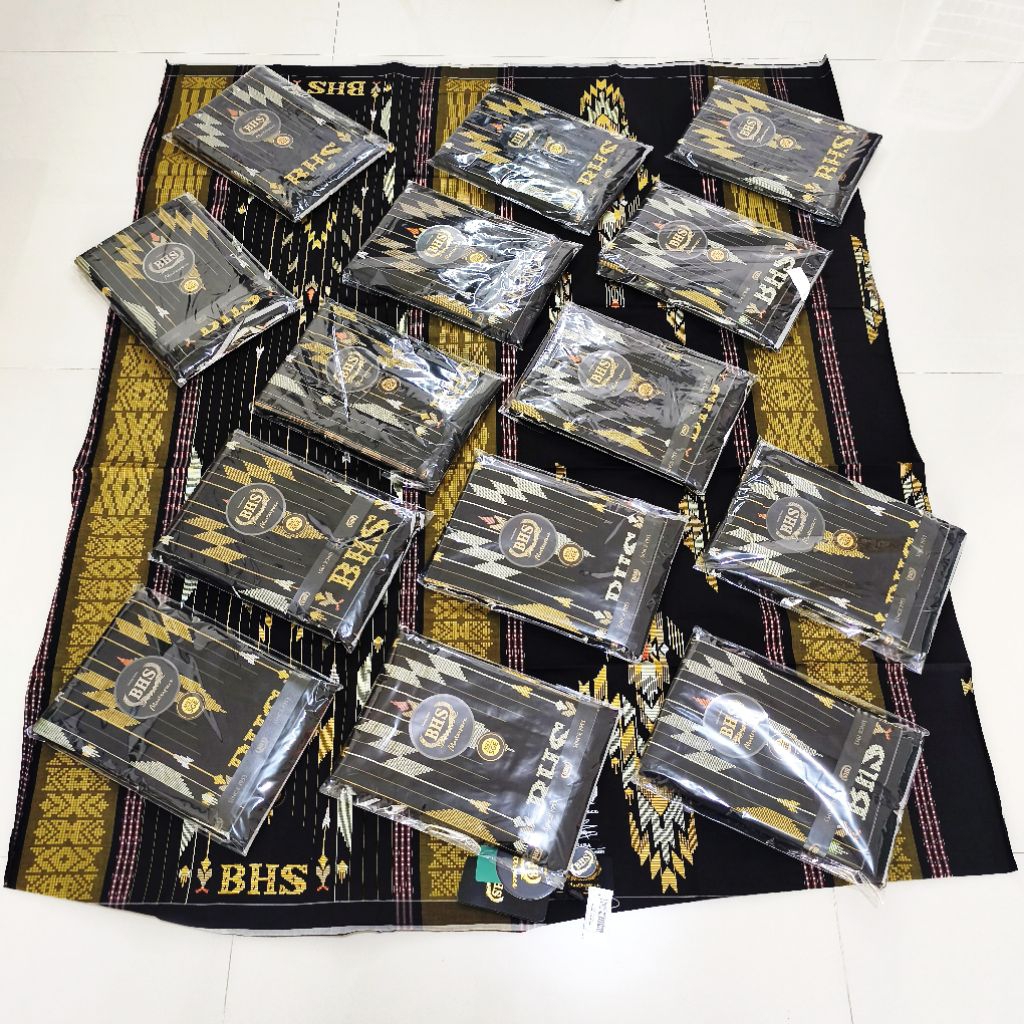 SARUNG BHS MASTERPIECE SGE GOLD SERI HITAM