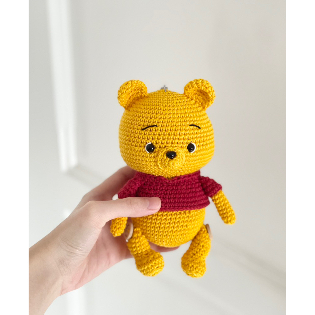 Boneka Rajut Winnie the Pooh / Amigurumi doll