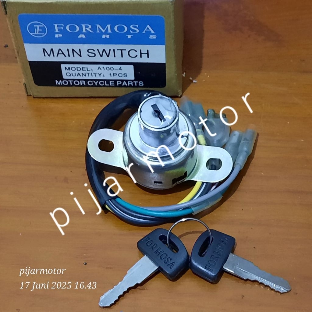 Main Switch Kunci Kontak Only 2 Klik Suzuki A100 A4 (Non Ori)