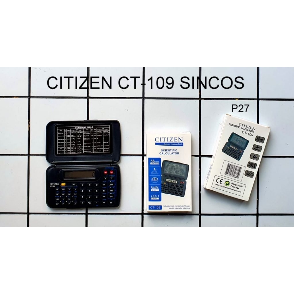 

kalkulator citizen CT 109 ** GTK