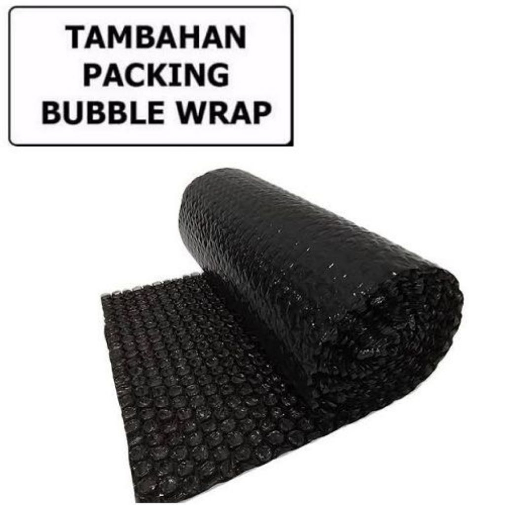 

EXTRA BUBLE WRAP Untuk tambahan Packing Agar Lebih Aman Saat Pengiriman