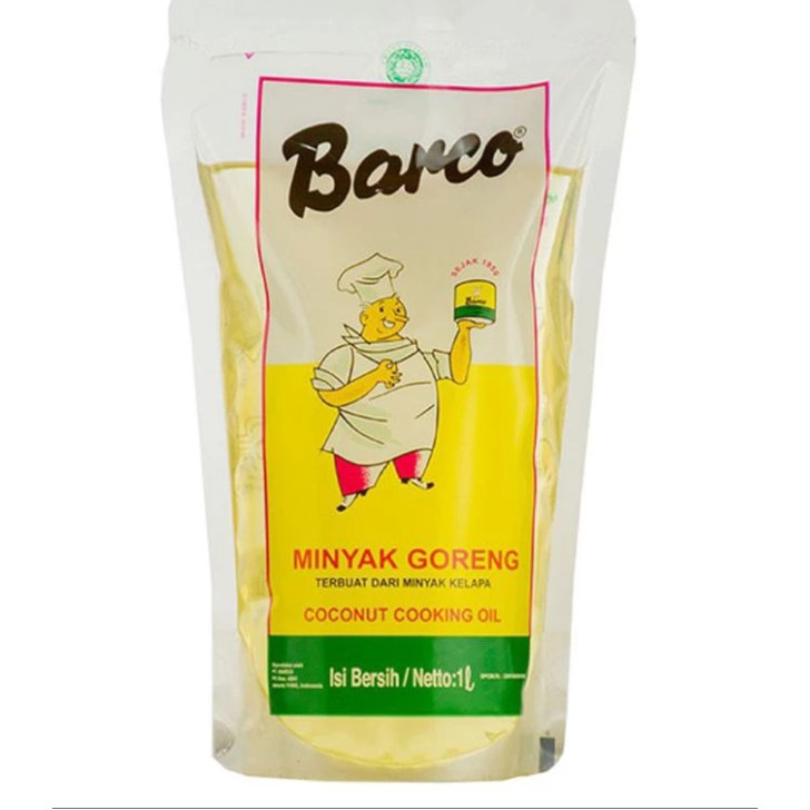 

Barco Minyak Goreng Kelapa 1 Liter