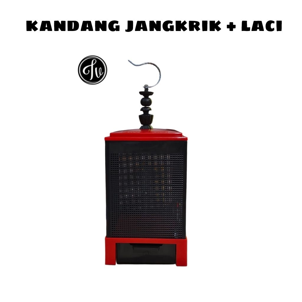 Kandang Jangkrik + Laci, Wadah Ternak Jangkrik, Ulat, Belalang, Dll