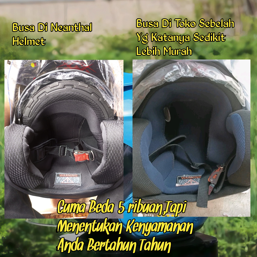 HOT DEALS [TERLARIS] Helm Ink Double Visor Half Face Original nya FNK - Helem Pria Wanita SNI