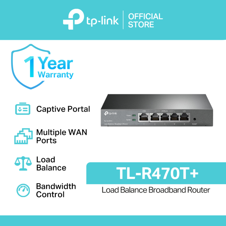 Tp-Link TL-R470T+ Load Balance Broadband Router