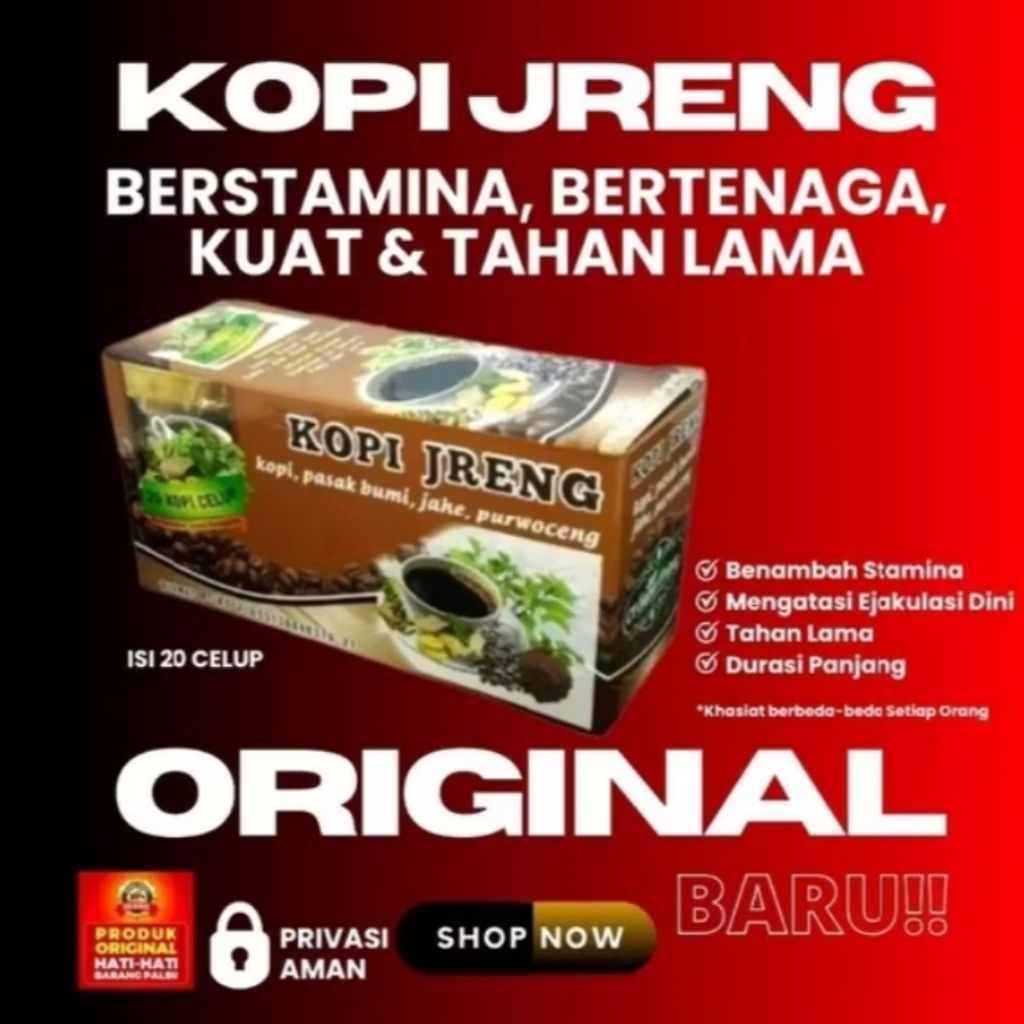 

Kopi Jreng 100% asli