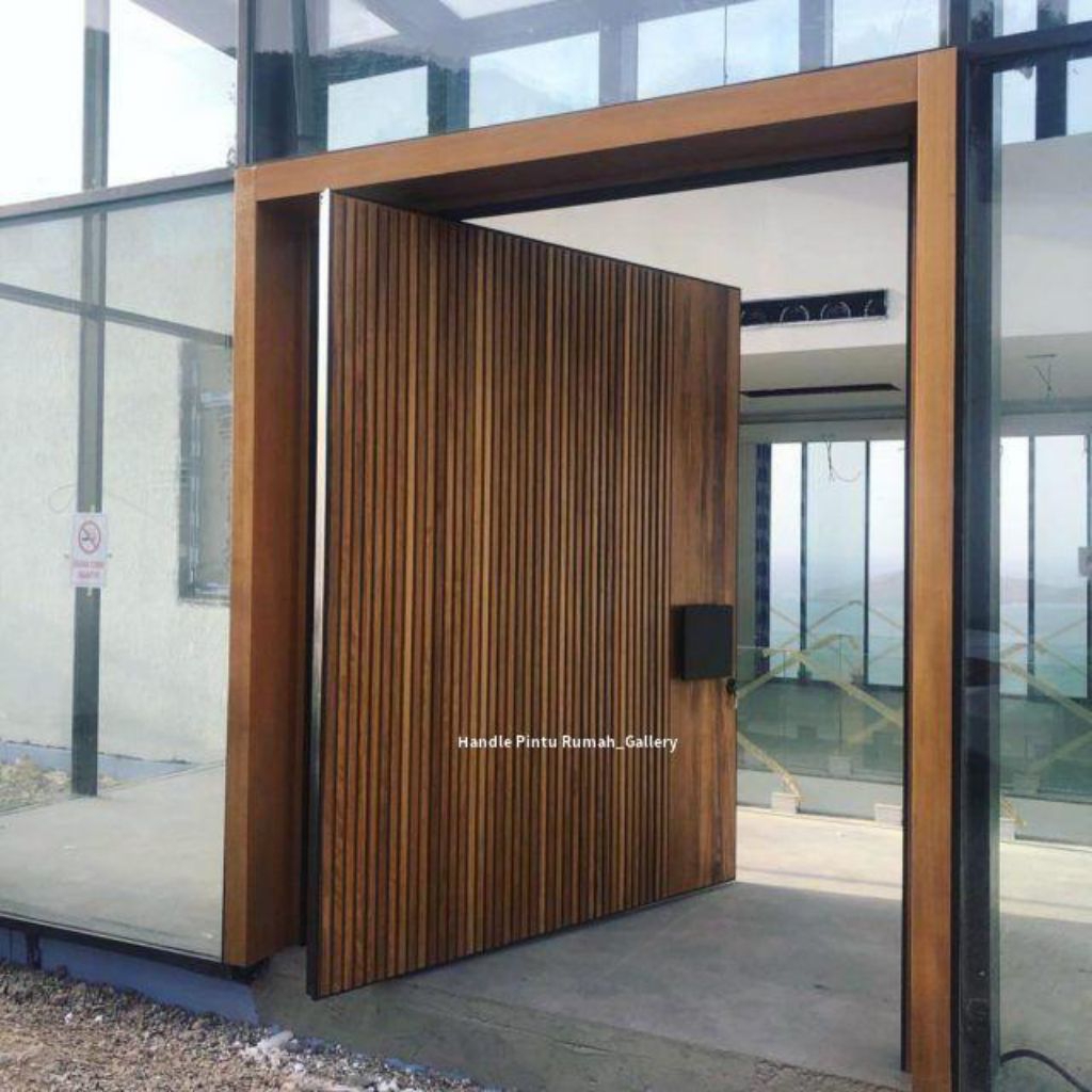 Gagang Pintu Tarikan Pintu Kaca Handle Pintu Rumah Kayu Jati Kotak