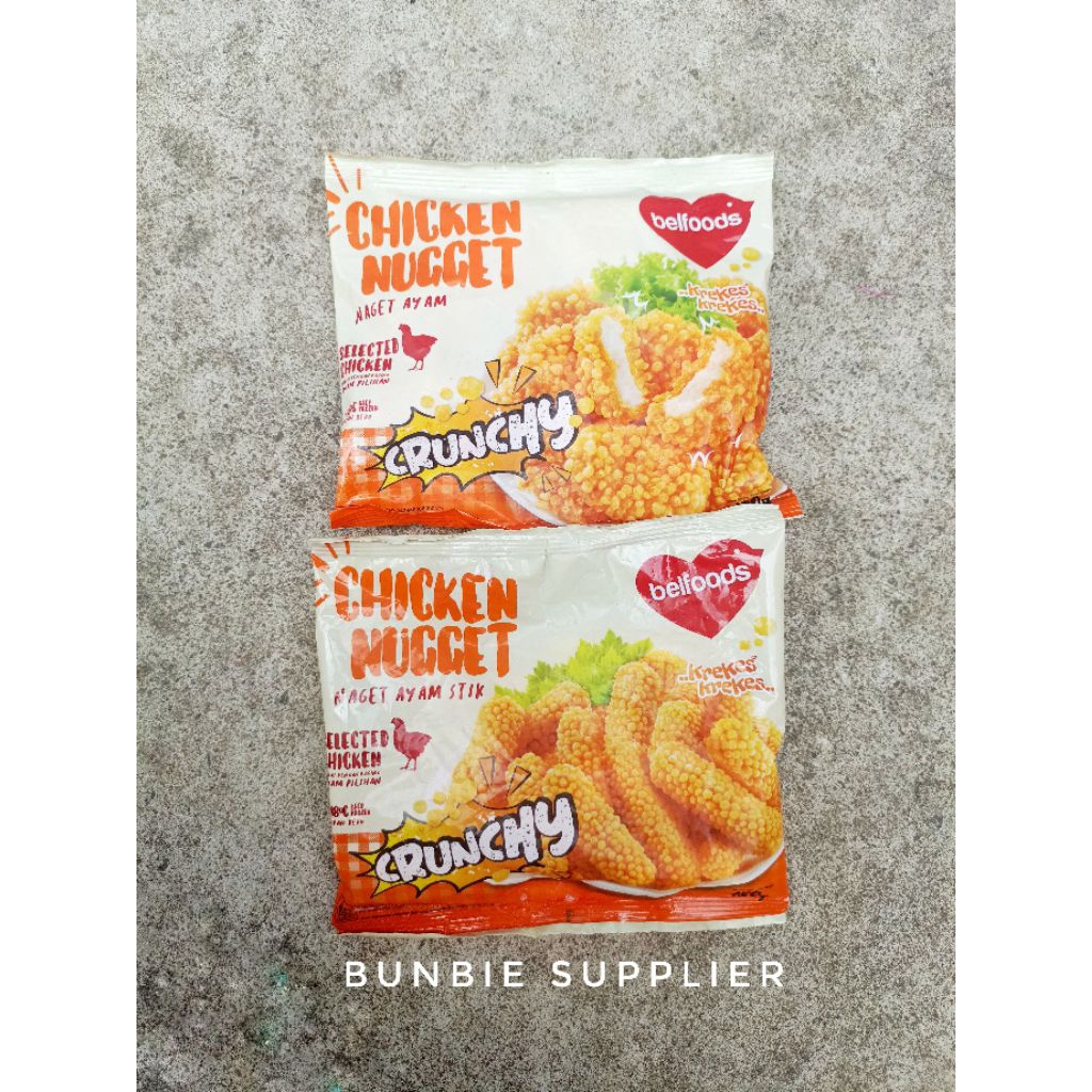 

Belfoods Nugget Crunchy Naget Ayam 140gr Best Seller