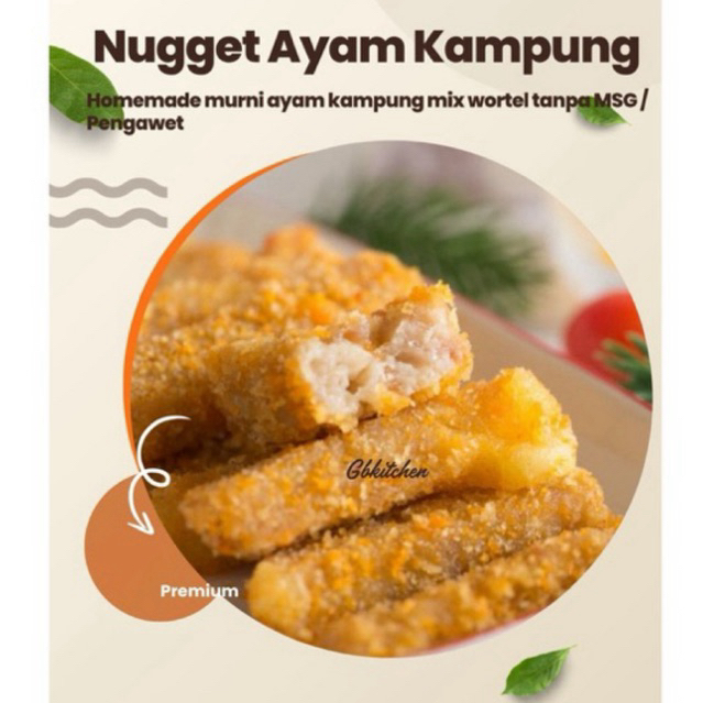 

NUGGET AYAM KAMPUNG GLUTEN FREE TANPA MSG 250 GRAM