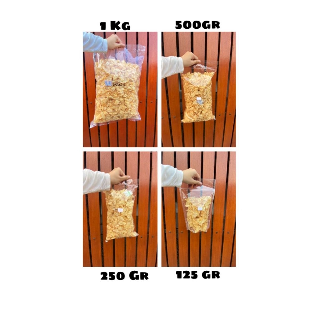 

KRIPIK SINGKONG TIPIS SETENGAH KILO