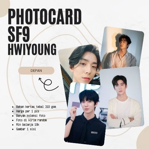 [1PCS] PHOTOCARD SF9 HWIYOUNG | PHOTOCARD KPOP | PHOTOCARD DRAKOR | PHOTOCARD DRACIN