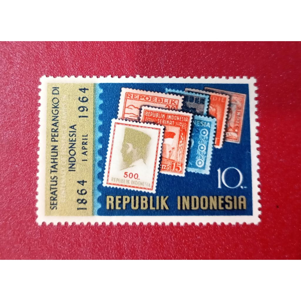 

100 TAHUN PRANGKO INDONESIA 1964 SINGLE SET UNUSED
