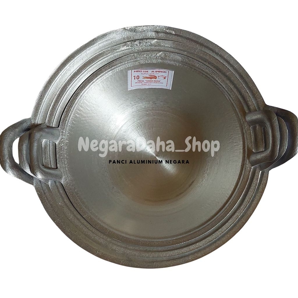 Wajan aluminium tebal - Rinjing Aluminium - Wajan Asli Negara | Murah lebay