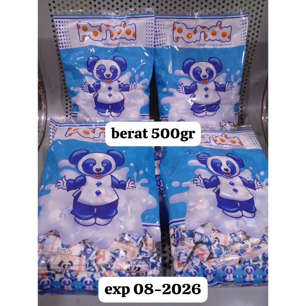 

COD Permen Panda Susu sak Besar 500 gram I IKTIMAL SHOP ORI