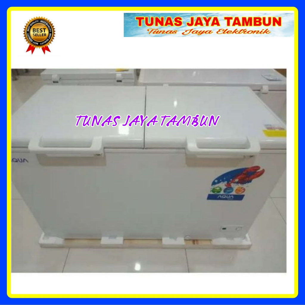 AQUA CHEST FREEZER  AQF450EC / BOX FREEZER AQUA 429 LITER AQF-450 / CHEST FREEZER AQUA AQF 450 EC