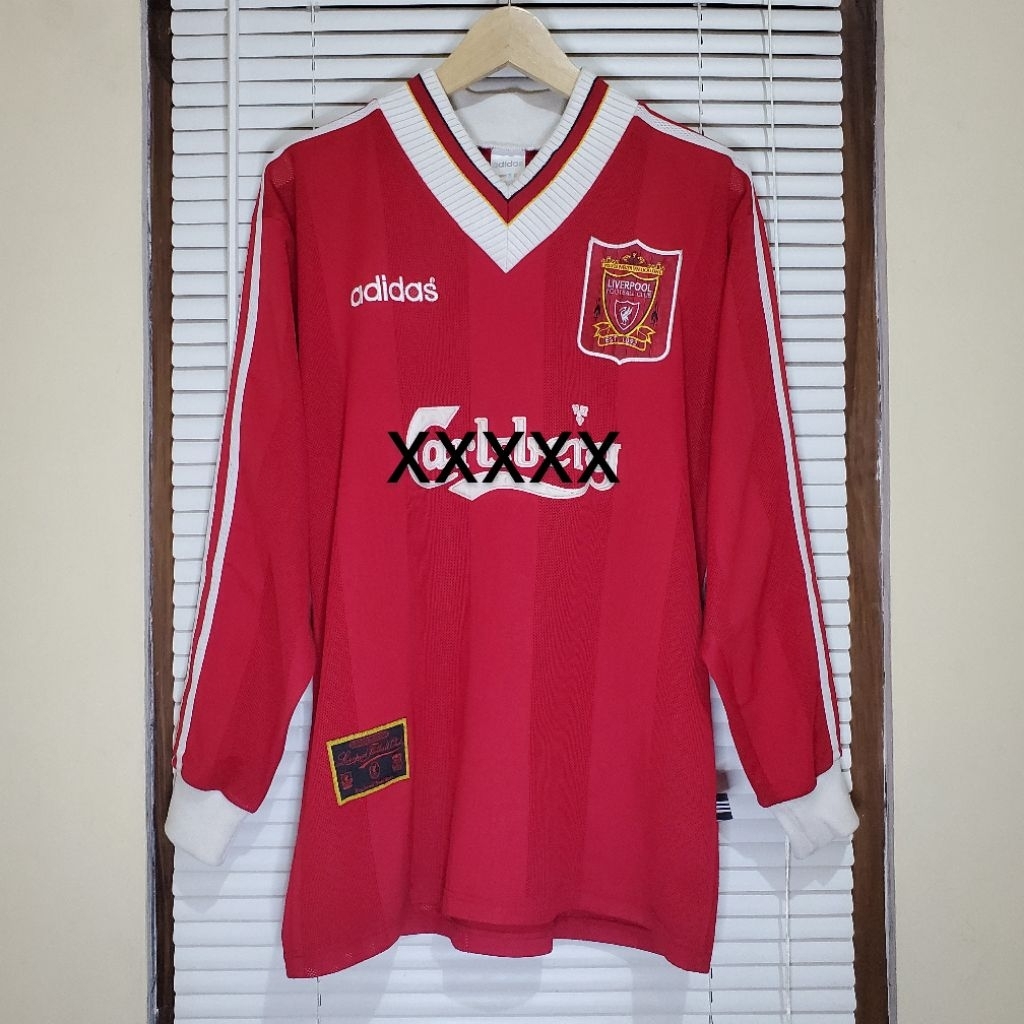Jersey Original Liverpool 1995/1996 Home Long Sleeve