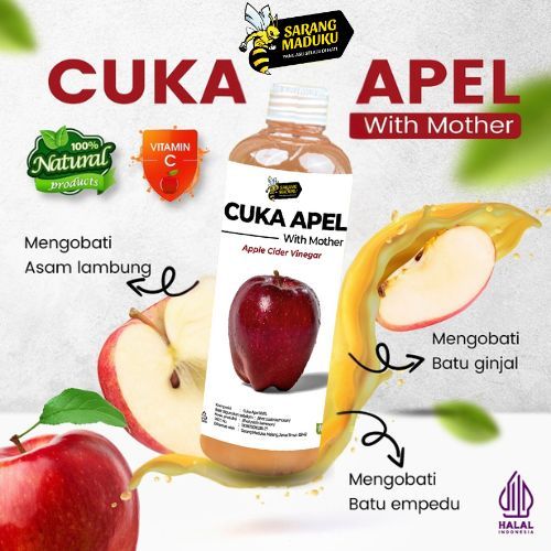 

Sarang Maduku Cuka Apel With Mother 250 ML