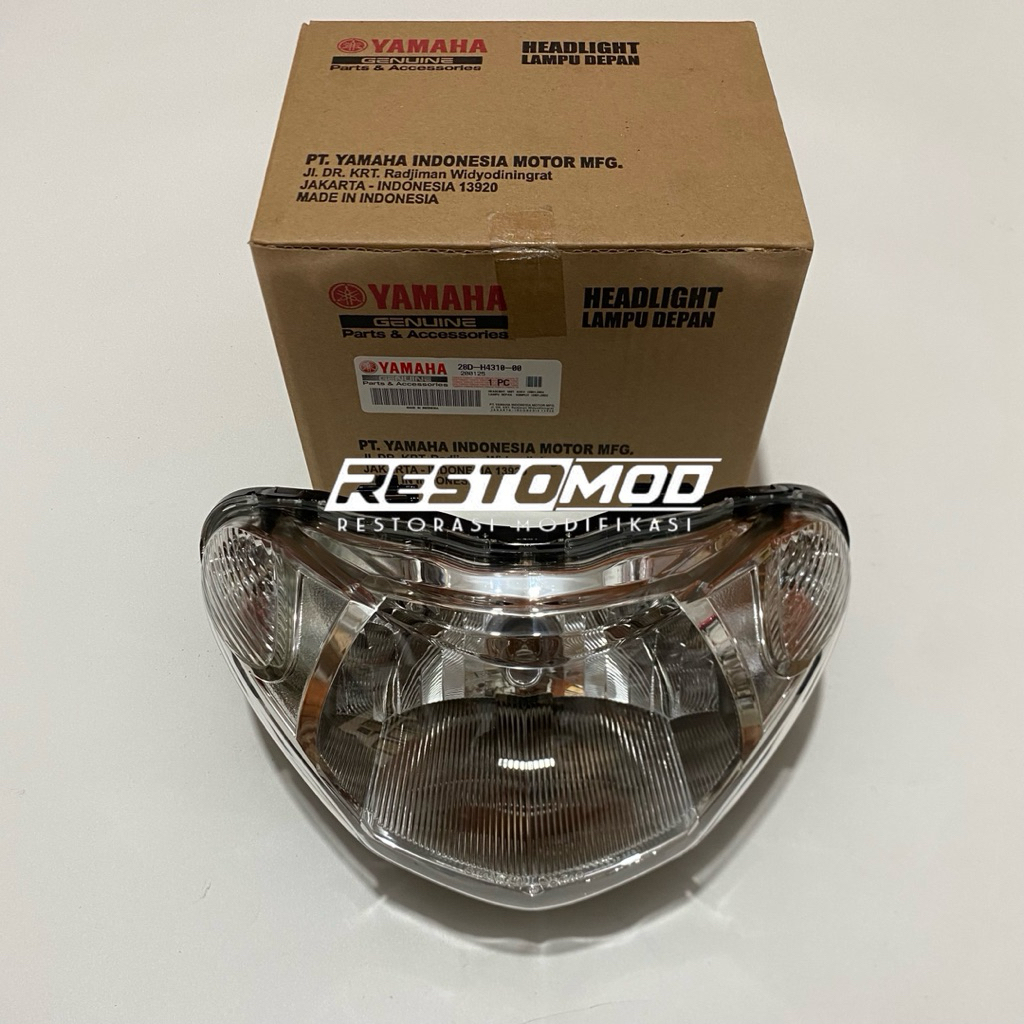 Reflektor mio smile original yamaha lampu depan mio smile headlamp mio 28D lampu mio smile asli YGP