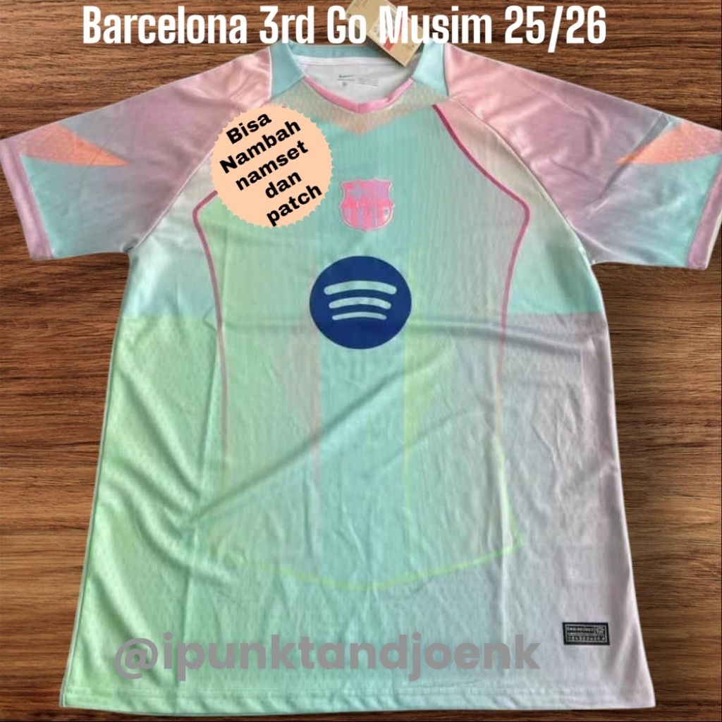 Jersey Barca 3rd Go dan pi 2025/26