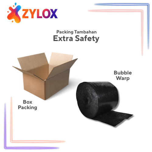 

Packing Tambahan DOUBLE Bubble wrap dan KARDUS
