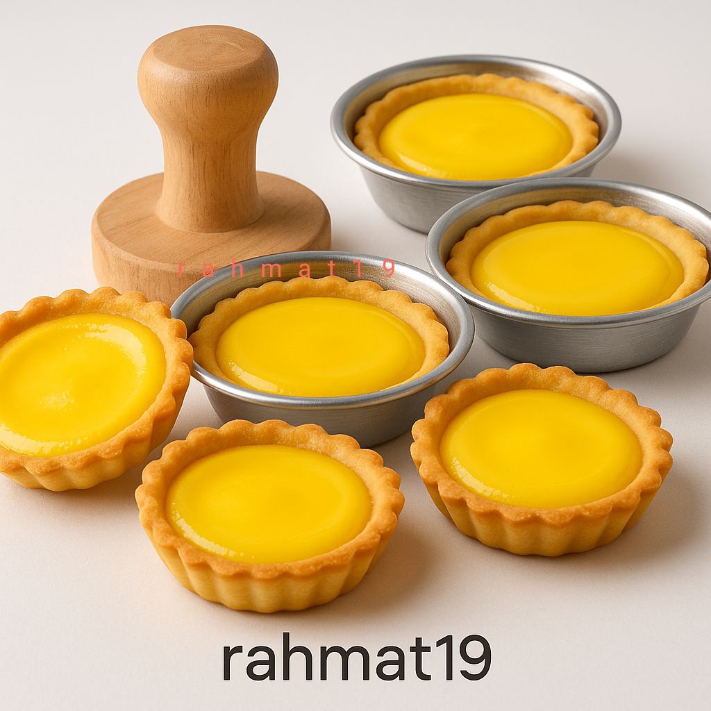 ( stampel pusher - pie susu bali 8cm ) + cetakan nya