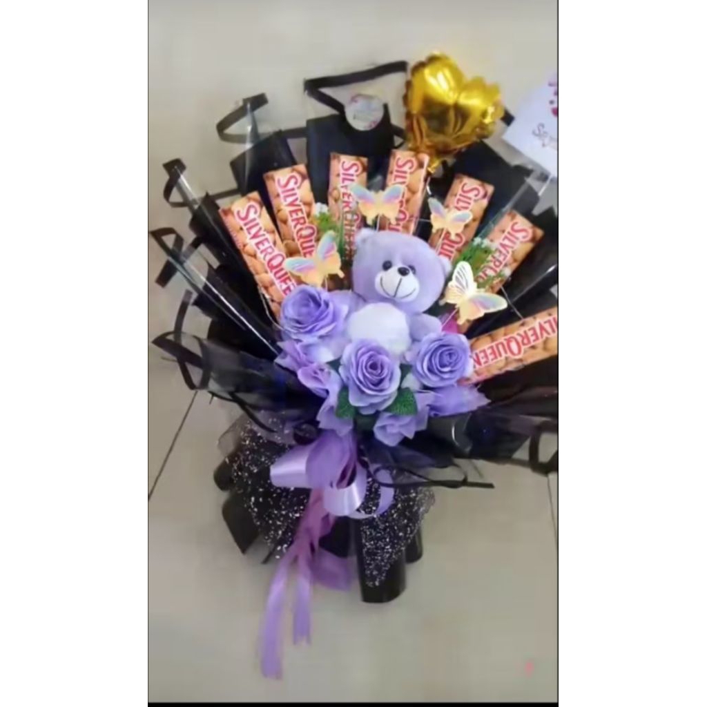

Buket boneka buket coklat bucket silverqueen Bouquet