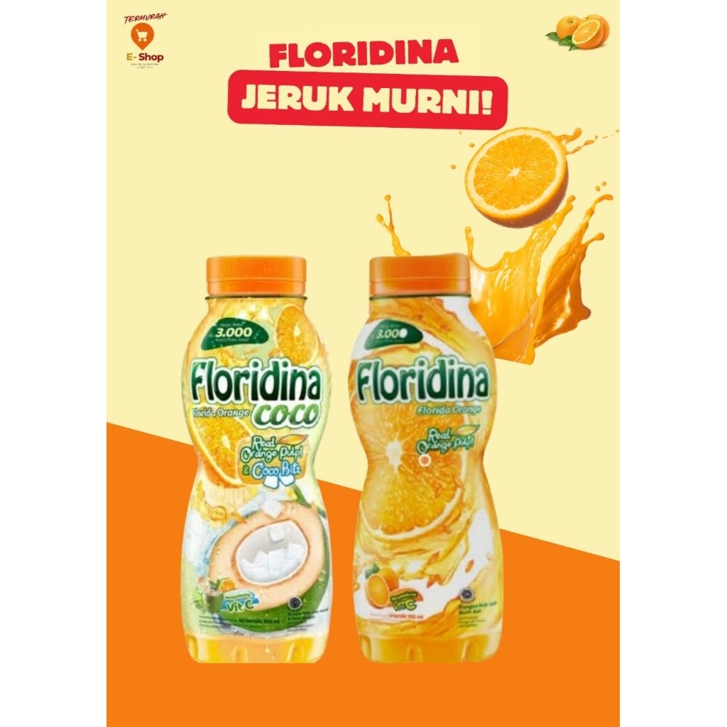 

Floridina 350 Ml 1 Slop isi 12 botol