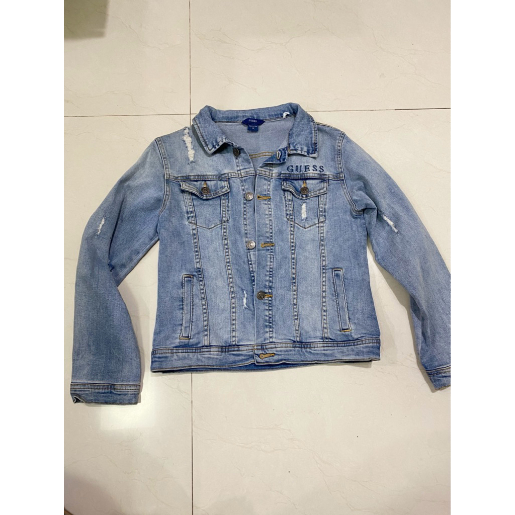 Outer Anak Jeans Guess Sweater Guess Jeans Anak
