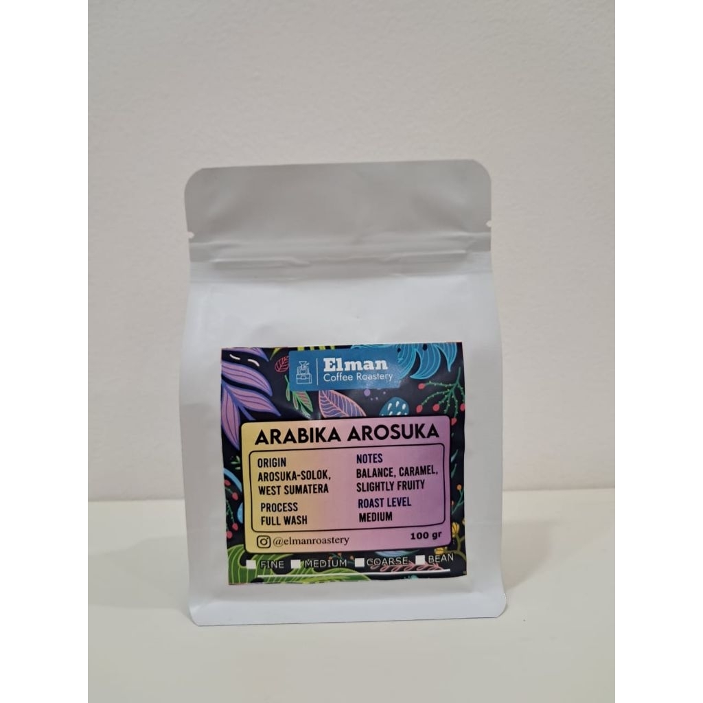 

Arabika Arosuka Fullwash 100gr | Kopi Filter Roasted Beans