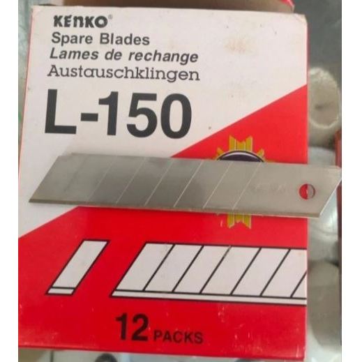 

Isi Cutter Kenko L-150 1 Tube/Pack (Isi 5 Mata Pisau)