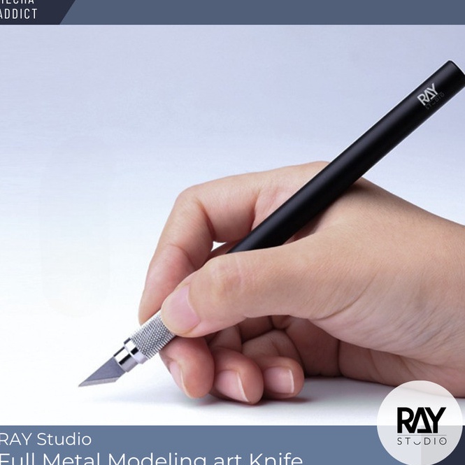 KODE W73G Ray Studio Full Metal Handle Modeling Art Knife  Cutter Gundam Model kit