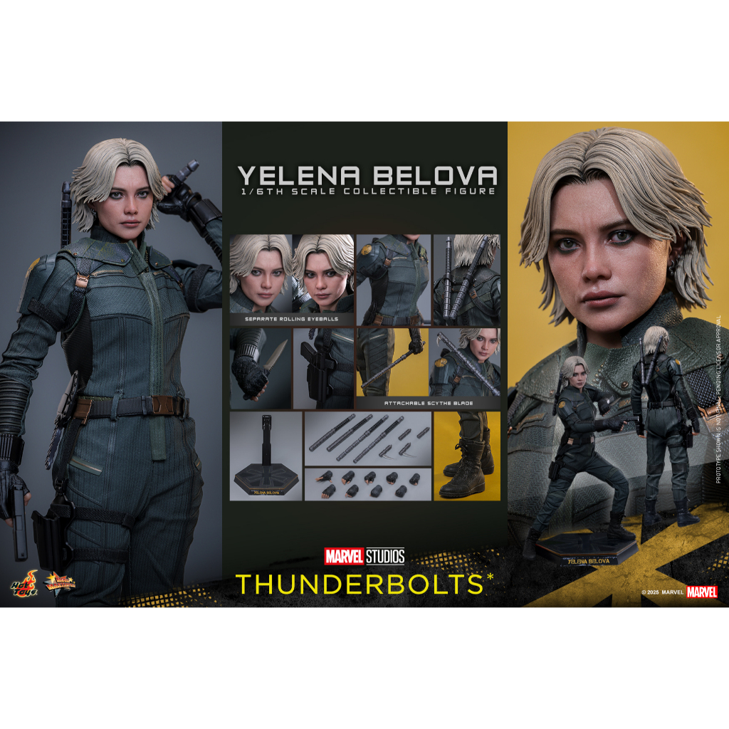 Hot Toys Yelena Belova (Thunderbolts) MMS 818