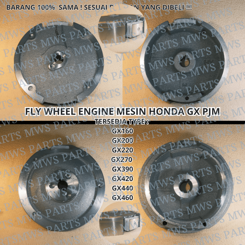 FLY WHEEL ENGINE FLYWHEEL MAGNIT MAGNET MODEL ENGINE RODA GILA KIPAS MAGNIT MESIN HONDA GX160 GX200 