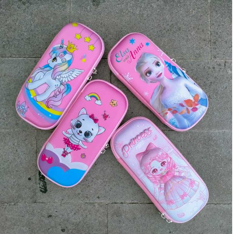 

Kotak Pensil Anak Sekolah Karakter Princess 3D