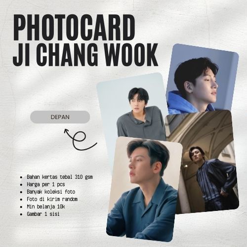 [1PCS] PHOTOCARD JI CHANG WOOK | PHOTOCARD KPOP | PHOTOCARD DRAKOR | PHOTOCARD DRACIN