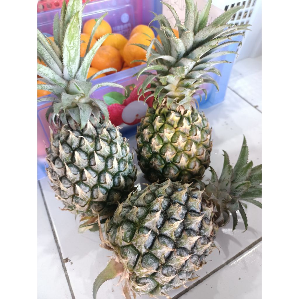 

2 PCS Nanas hijau muda