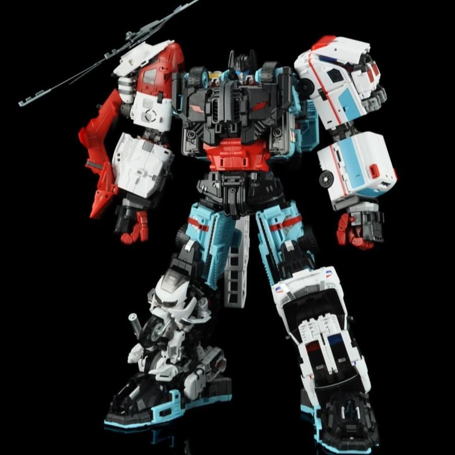 Yes Model MTCM-04 Maketoys Guardia Defensor Combiner Full