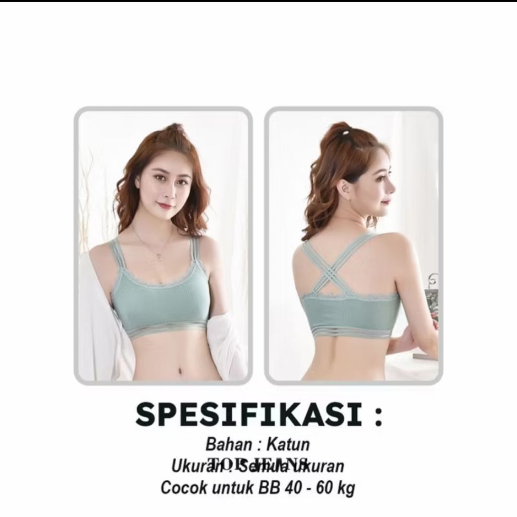 Bra bh wanita dengan design mewah serta busa lembut