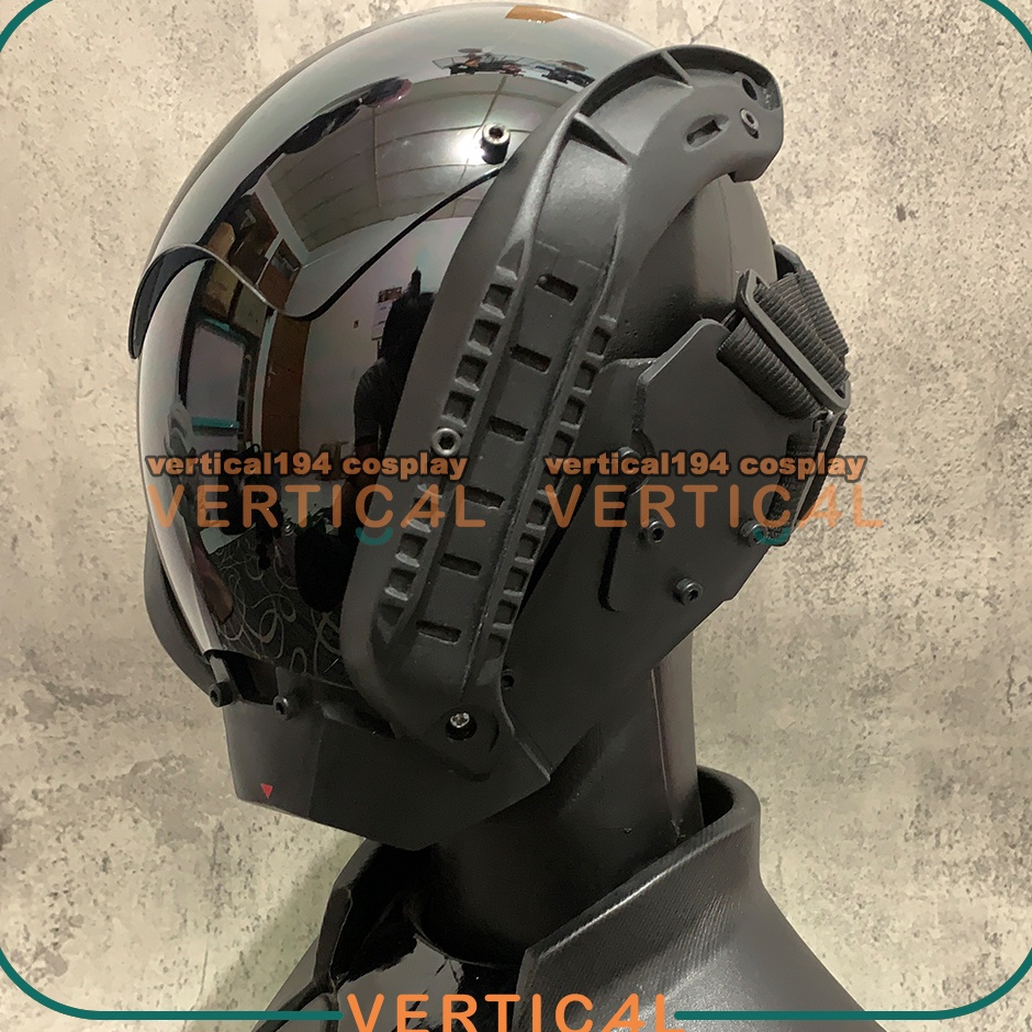 KODE M1I CYBERPUNK HELMET TECHWEAR COSPLAY MASK ROBOT KOSTUM TOPENG POLISI POLICAMASKER CYBER PUNK T