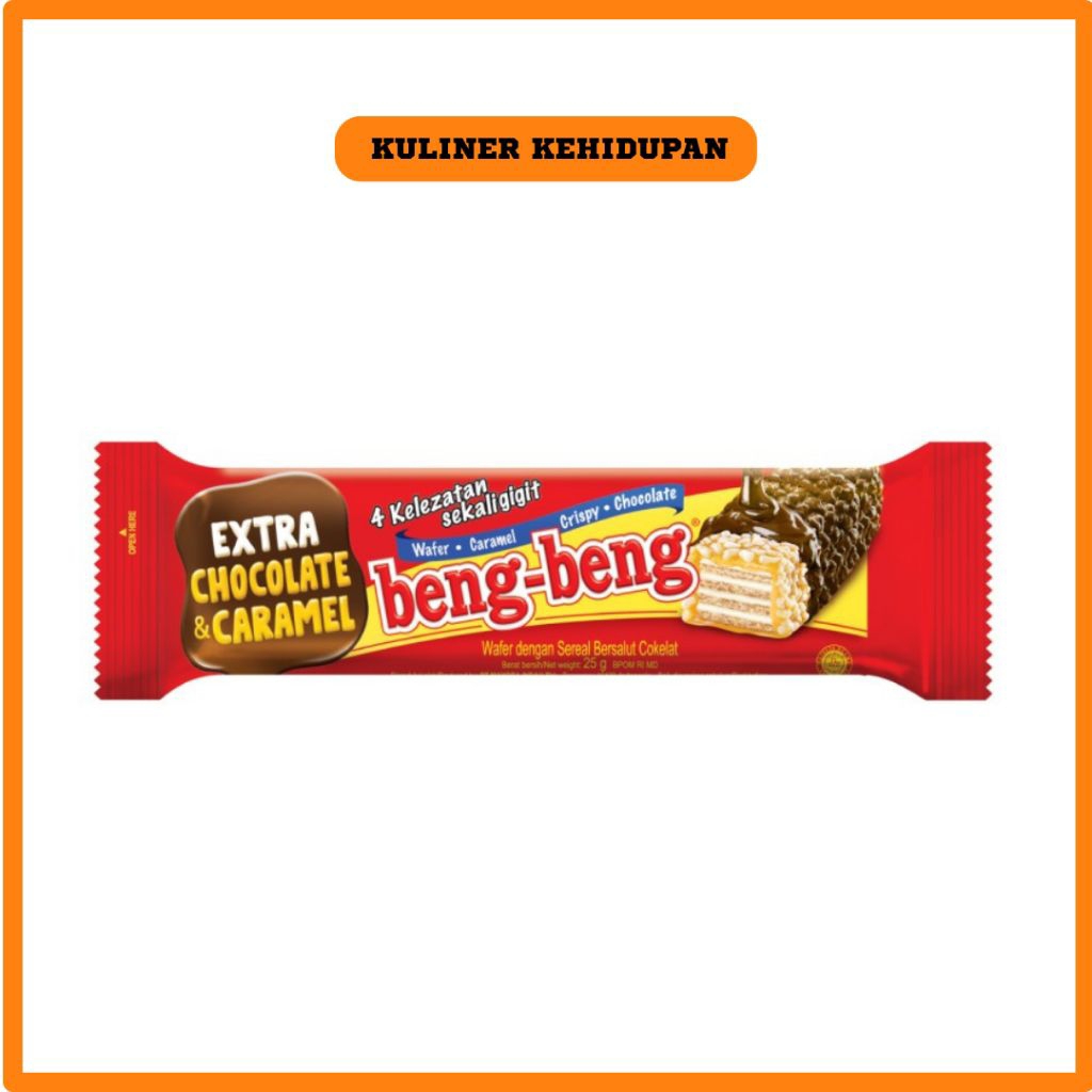 

BENG-BENG WAFER COKLAT CARAMEL 22 GRAM BANDUNG