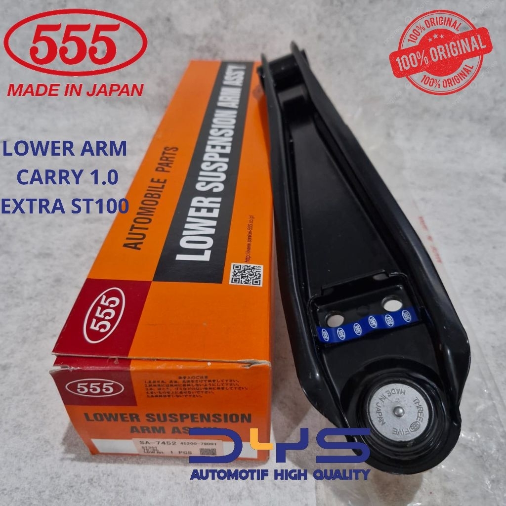 LOWER ARM ASSY SAYAP BALL JOINT CARRY ST100 EXTRA 1.0 MEREK 555 JAPAN ORIGINAL