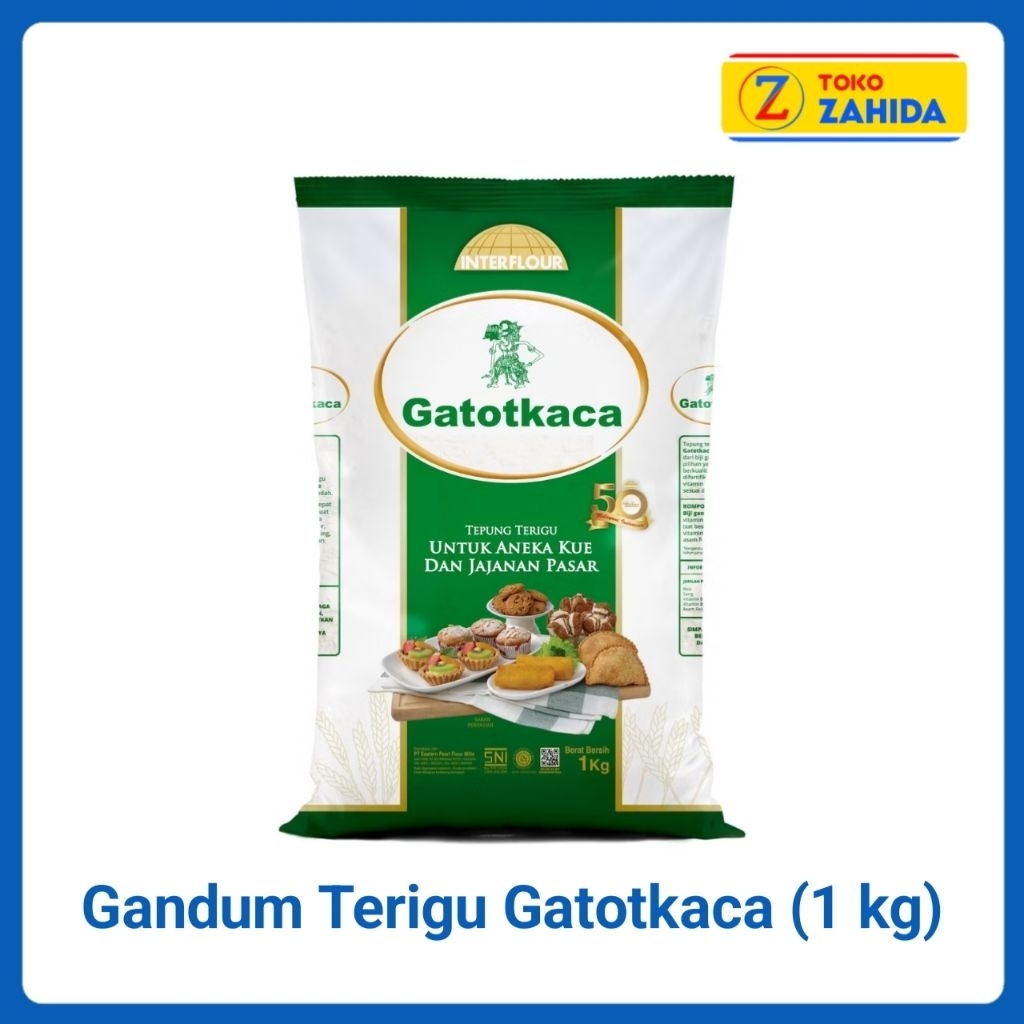 

Tepung Terigu Gatotkaca Kemasan 1kg
