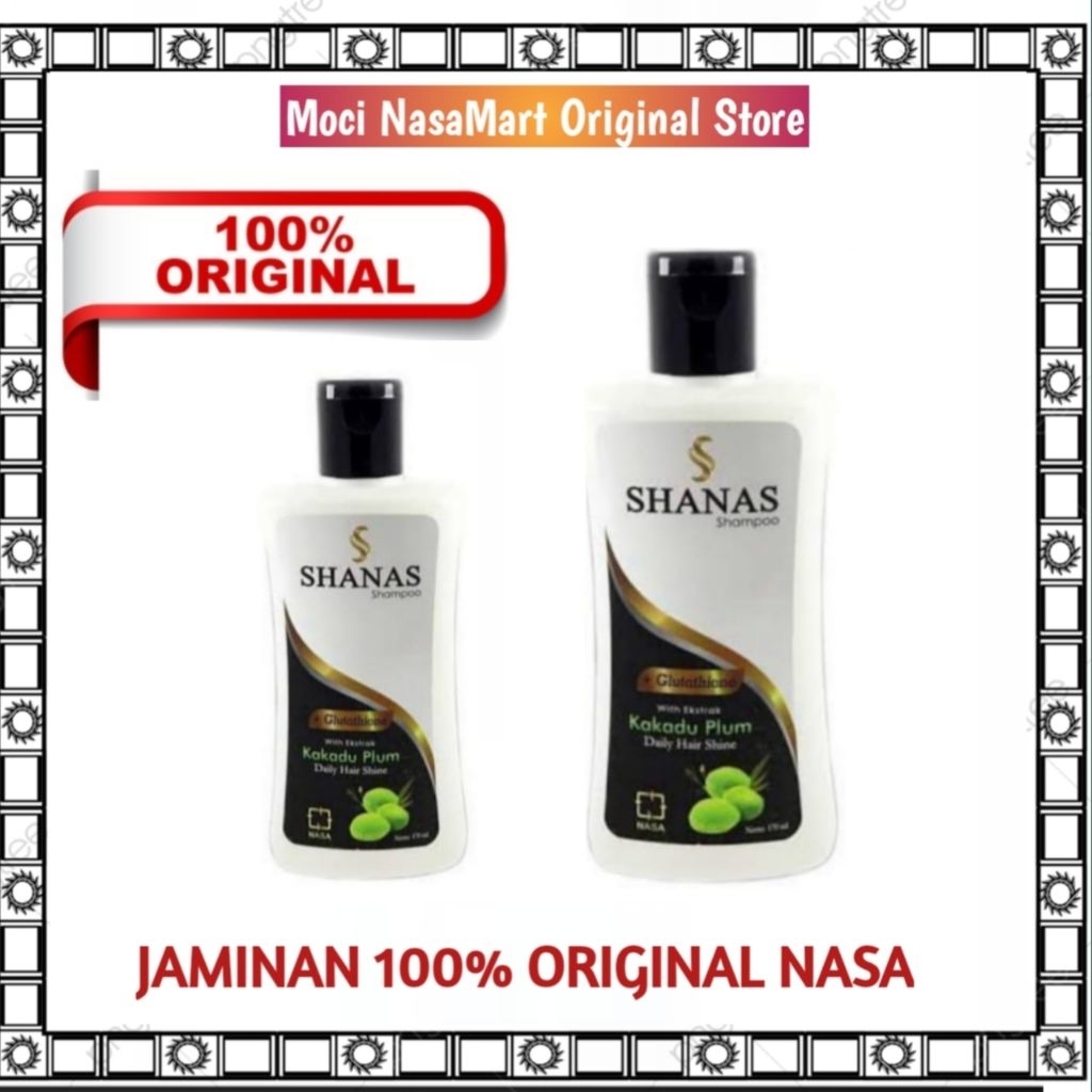 SALE SHANAS SHAMPO NASA ORIGINAL EXP 2027 -SAMPO HERBAL NASA PENGHILANG KUTU/ DIJAMIN ORI/GROSIR NAS